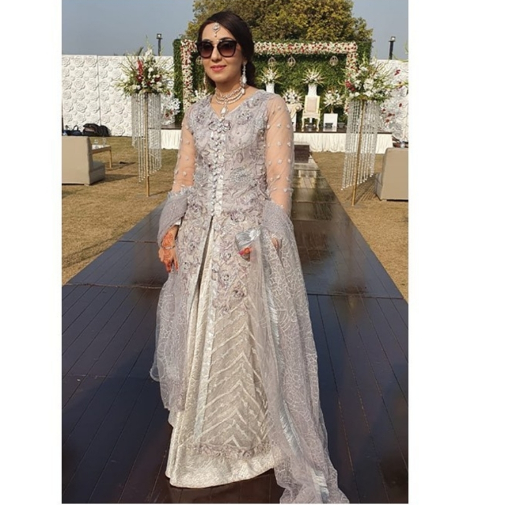 Beautiful Pakistani original brand mushq long dres